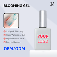 BAYA Gel UV OEM ODM Usine Échantillon Gratuit Nettoyant pour Ongles Apprêt Durcisseur Base & Top Coat Gel Blooming Effet Chrome Top Coat