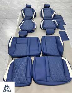 Coprisedili in Pelle Premium su Misura per <span class=keywords><strong>Volkswagen</strong></span> <span class=keywords><strong>Polo</strong></span> Hatchback 2015-2025 Set Completo - Product Image 6