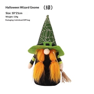 Adorno <span class=keywords><strong>de</strong></span> Muñeca Bruja del Bosque sin Rostro con Diseño <span class=keywords><strong>de</strong></span> Telaraña y Calabaza para Fiesta <span class=keywords><strong>de</strong></span> Halloween en Casa - Product Image 6