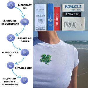 <span class=keywords><strong>Camisetas</strong></span> personalizadas con cuentas <span class=keywords><strong>a</strong></span> <span class=keywords><strong>mano</strong></span> para bebés, camiseta bordada Y2K para bebés, camiseta con cuentas, <span class=keywords><strong>camisetas</strong></span> <span class=keywords><strong>bordadas</strong></span> con cuentas - Product Image 2