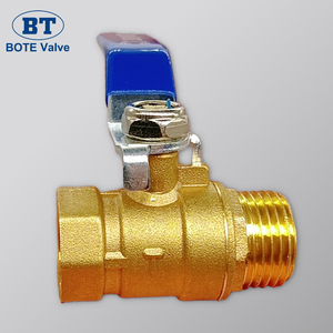 מכירות במפעל oem DN15-32 כדורי פליז כדור שסתום מתאים ברזל ידית ברזל ידית נקבה חוט כדורי פליז עבור גז שמן מים - Product Image 1