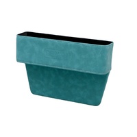 Boîte de rangement et organisateur pour l'espace entre les sièges de voiture en suède, pour console latérale