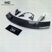 Aileron arrière universel en fibre de carbone véritable style AO pour BMW M2 M3 M4 F87 F82 F83
