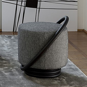 Tabouret bas moderne de luxe pour la maison, l'hôtel, poufs légers pour le salon, la chambre à coucher, la coiffeuse, le repose-pieds pour le changement de chaussures et les cosmétiques - Product Image 5