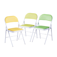 Sillas plegables de color personalizado, gran oferta, con ruedas integradas, también para jardín, a granel