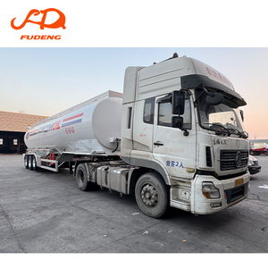 Semi-remorque citerne à carburant en alliage d'aluminium FUDENG personnalisée à 3 essieux, 42 CBM, pour le <span class=keywords><strong>transport</strong></span> de diesel et d'essence - Product Image 4