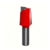 Fresa recta de doble filo métrica para carpintería, fresadora, ranuradora, recortadora, grabadora, de carburo, OEM