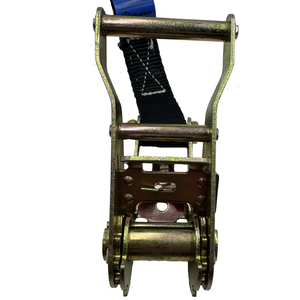 LC 500dan 25mm 6M Ratchet Tie xuống thép xử lý nhiệm vụ ánh sáng Tie xuống hàng hóa lashing Dây đai với độ bền cao Webbing - Product Image 2