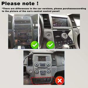 Autoradio Android 14 con Schermo Verticale da 12,8'' GPS Navi Stereo Lettore Multimediale Video per <span class=keywords><strong>Ford</strong></span> Taurus 2010-2019 Carplay 4G - Product Image 2
