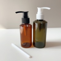 Flacon vide pour cosmétiques 100 ml, flacon de lotion à épaule inclinée