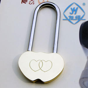 YH1008 Modelos surtidos <span class=keywords><strong>Candado</strong></span> de hierro My Love Heart/<span class=keywords><strong>Beach</strong></span> Collection Impermeable con desbloqueo de llave - Product Image 3