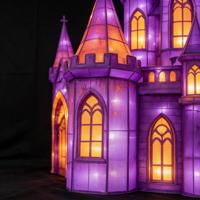 Lanternes d'Halloween en forme d'animaux, installations lumineuses pour festivals, extérieur, étanches, en tissu de soie fait main, prix usine, sécurité