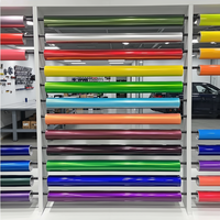 Vinilo para Rotulación de Vehículos, Precio de Fábrica, Fácil Instalación Húmeda y Seca, Sin Burbujas, 1.52*15m, 7.5mil, para Rotulación de Autos, Película TPU de Color PPF