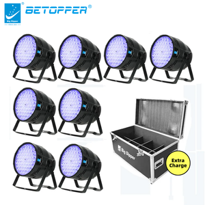 Big Dipper LPC010 Luce da Palco Professionale per DJ Club Spettacoli Serali Concerti Chiesa 54*4W 54*3W RGBW <span class=keywords><strong>4</strong></span>-in-1 Faro <span class=keywords><strong>PAR</strong></span> a LED - Product Image 1