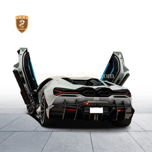 ชุดสปอยเลอร์หลังรถสปอยเลอร์คาร์บอนไฟเบอร์สไตล์ MSY สำหรับ lambLamborghini revuelto ด้านหลังรถสปอยเลอร์ - Product Image 5