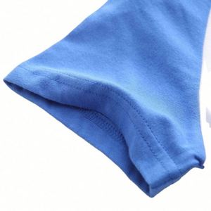 Vente en gros d'usine, t-shirts pour enfants 100% coton, manches raglan, t-shirts pour garçons, logo personnalisé - Product Image 3