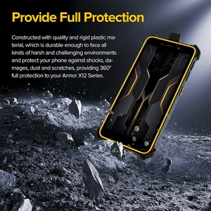 เคสโทรศัพท์แบบมีคลิปด้านหลังสำหรับ <span class=keywords><strong>Ulefone</strong></span> <span class=keywords><strong>Armor</strong></span> <span class=keywords><strong>X12</strong></span> <span class=keywords><strong>Pro</strong></span>, เคสแข็งกันกระแทกพร้อมห่วงเกี่ยวนิรภัยสำหรับทนทาน - Product Image 4