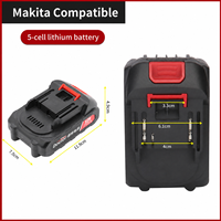 Batterie au lithium 10,8V-12V Max pour Makita BL1015 |   Batterie pour outil électrique 18650 1.5Ah/2.0Ah/3.0Ah/4.0Ah 3 ou 6 cellules, surface mate