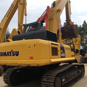 Excavadora Usada Komatsu PC 450 de 45 Toneladas, Maquinaria Pesada de Operación Manual para Proyectos de Construcción - Product Image 1