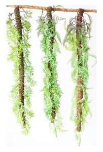 LO-968 Rama de Árbol Artificial con Musgo Sintético, Enredadera Verde Duradera y Ecológica, Estilo Selva Tropical - Product Image 6