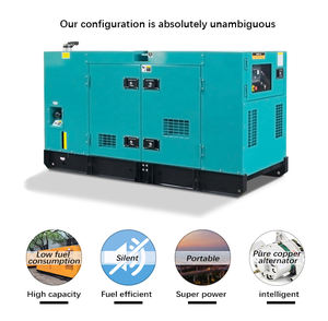 Grupo Electrógeno Diésel Insonorizado Jsst Tipo <span class=keywords><strong>Notstromaggregat</strong></span> de 40 Kw 50 Kva con Arranque Automático, Marco Abierto, Tanque de Combustible Grande - Product Image 3