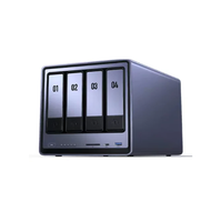 Serveur NAS domestique à quatre baies 10 Gigabit DXP4800Plus pour usage familial