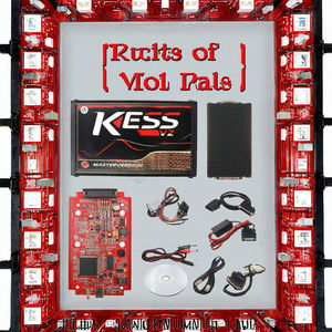 Herramienta de Programación sin Token Kess V2 SW2.8 Firmware V5.017 OBD2, Lector de Códigos con Placa Roja - Product Image 3