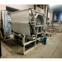 Machine à plastifier électrique à adhésif activé par l'eau avec emballage en film et matériaux en bois pour textiles