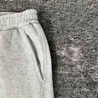 Pantalon de jogging ample pour homme, style streetwear américain 2026, délavé à l'acide, avec impression DTG de lettres, coupe longue
