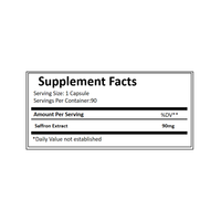 Capsules d'extrait de safran OEM |   Mélange personnalisé pour le soulagement du stress, capsules de safran et d'ashwagandha personnalisées, formule apaisante pour le bien-être