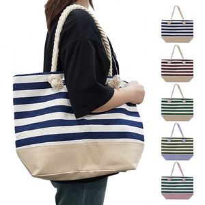 Customization LOGO Support Colorful Lifestyle Medium Reusable Grocery Cotton <b>Canvas</b> <b>Tote</b> <b>Bag</b> - Product Image 2
