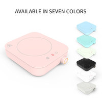 Cuisinière Portable de voyage, table de cuisson simple électrique 1200w mini cuisinière à induction multiple avec minuterie