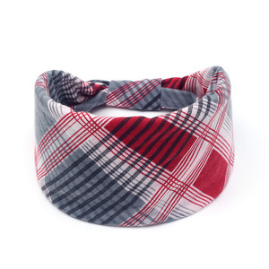 Cổ Điển Sọc Retro nhẹ nhàng của phụ nữ thể thao mồ hôi hấp thụ Headband Retro Pop thời trang khí quyển của phụ nữ Headband - Product Image 2