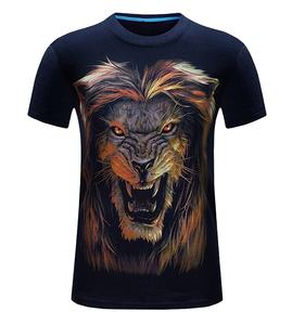 T-shirt manches courtes pour hommes, tissu en coton Polyester tendance, exportation du Bangladesh, 2020 - Product Image 1