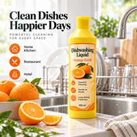 Liquide vaisselle OEM personnalisé, formule douce pour les mains, pour le lavage et l'entretien de la vaisselle de cuisine à la maison