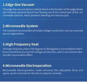 Nouvel appareil de microneedling RF 2026 à quatre aiguilles isolantes pour l'élimination des cicatrices, l'élimination de l'acné et la réparation cutanée - Product Image 6