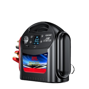 เครื่องช่วยสตาร์ทแบตเตอรี่รถยนต์ 12V/24V แบบพกพา 8000A พลังสูง สำหรับรถยนต์และรถบรรทุก - Product Image 1