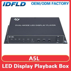 HD-A5L đầy đủ màu sắc màn hình hiển thị LED cổng USB & điện thoại di động wifi Hỗ trợ video Panel Tường HDMI đầu vào hộp phát lại - Product Image 2