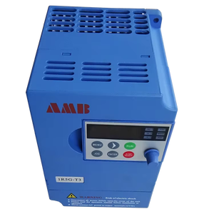 Variateur de fréquence industriel triphasé à commande vectorielle AMB100-0R7G-T3 0,75 kW IP20 avec 380/480 V pour le contrôle de la vitesse du moteur - Product Image 1