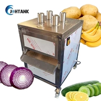 Automatische Milieuvriendelijke Commerciële Aardappelchips-En Fruitsnijmachine Voor Fruitverwerkingsfabrieken Appelbananensnijder