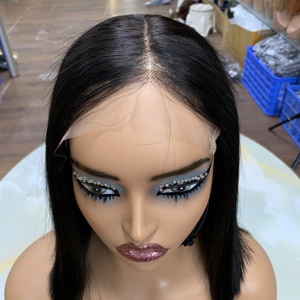 Virgin Hair <b>Bob</b> <b>Wig</b>,Vietnam Hair <b>Wigs</b>,Sdd Bone Straight 5*5 Lace Closure <b>Bob</b> <b>Wig</b> 12 Inches - Product Image 5