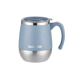 Tazza da <span class=keywords><strong>caffè</strong></span> isolata sottovuoto in acciaio inossidabile da 500 ml, tazza termica a <span class=keywords><strong>doppia</strong></span> <span class=keywords><strong>parete</strong></span> con coperchio per bevande calde e fredde - Product Image 3