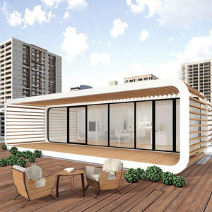 20FT Personalizar Prefab Tiny Apple Cabin Home Cápsula móvil prefabricada Home Office Pod Cabin - Product Image 1