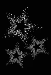 تصميم مخصص من المصنع لنقل الأحجار اللامعة بالحرارة لعرض المنتجات الفيزيائية والفيديوية على الملابس، قابل للكي بالحرارة - Product Image 3