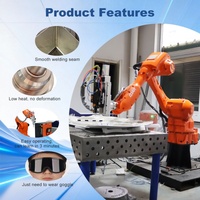 Découpeuse laser robotisée de précision 1500W/2000W/3000W pour composants métalliques 3D en acier inoxydable et aluminium – Prix usine PLT