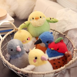 Peluche a Forma di Uccellino con Supporto Magnetico, Imbottito in Cotone PP, Bambola Realistica, Regalo per Bambini e Bambine, Idea Regalo di Compleanno - Product Image 2