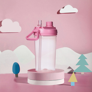 ขวดน้ำเด็ก 2-in-1 แก้วน้ำพลาสติกปลอดสาร BPA พร้อมหลอดและฝาพับ 180 °   แก้วน้ำเด็กแบบหมุนได้ด้วยมือเดียว - Product Image 2