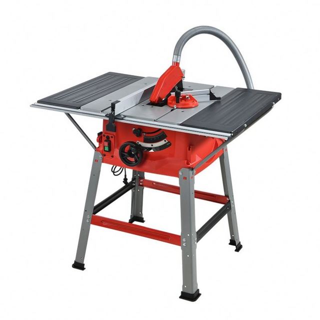 ANDUUK 10inch 1800W Wood Cutting 255mm Wood Cutting Table Saw Machine Portable Panel Saw for Furniture Wood Mdf