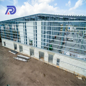 <span class=keywords><strong>Atelier</strong></span> en acier durable de hangar architecture de bâtiment de grande envergure en forme de <span class=keywords><strong>l</strong></span> hangar en acier très utilisé d'<span class=keywords><strong>atelier</strong></span> - Product Image 4