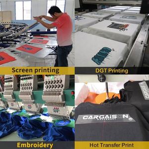 Muestra Gratuita de Camisetas de Algodón Personalizadas con Logotipo Impreso, Transpirables y de Secado Rápido, Impresión por Serigrafía, Unisex - Product Image 4